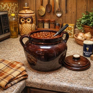 Vintage Bean Pot, Made In USA