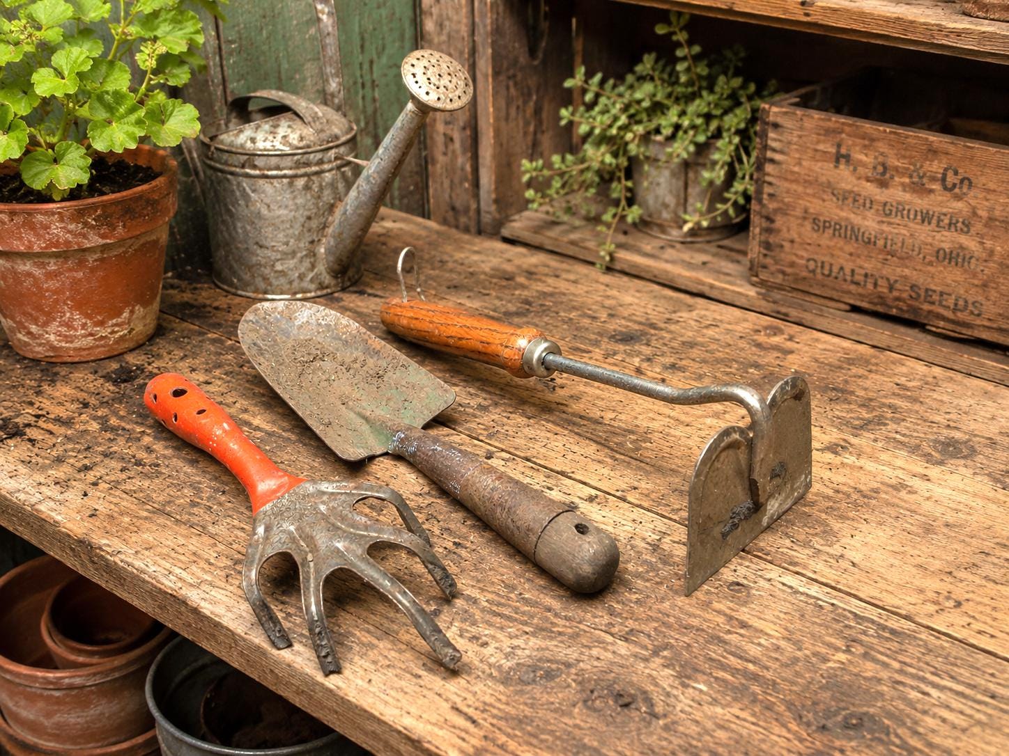 ドイツ製アンティークツール　GRANTO FEIN D.R.G.M Vintage Gardening Tools - Etsy