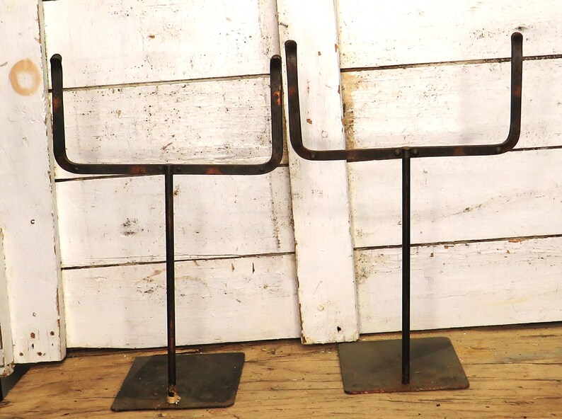 Both Metal Store Card Display Stands / Perfect for Farmers Etsy