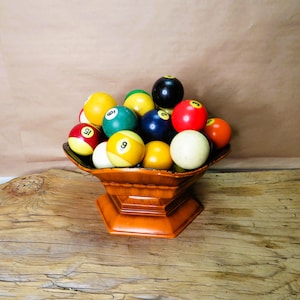 35 Old Billiard Balls /  Fast Safe Free Shipping
