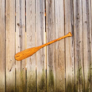 Vintage Canoe Paddle / Oak Very Nice Conoe Paddle /  46 3/4 inches & Fast Safe n Free Shipping