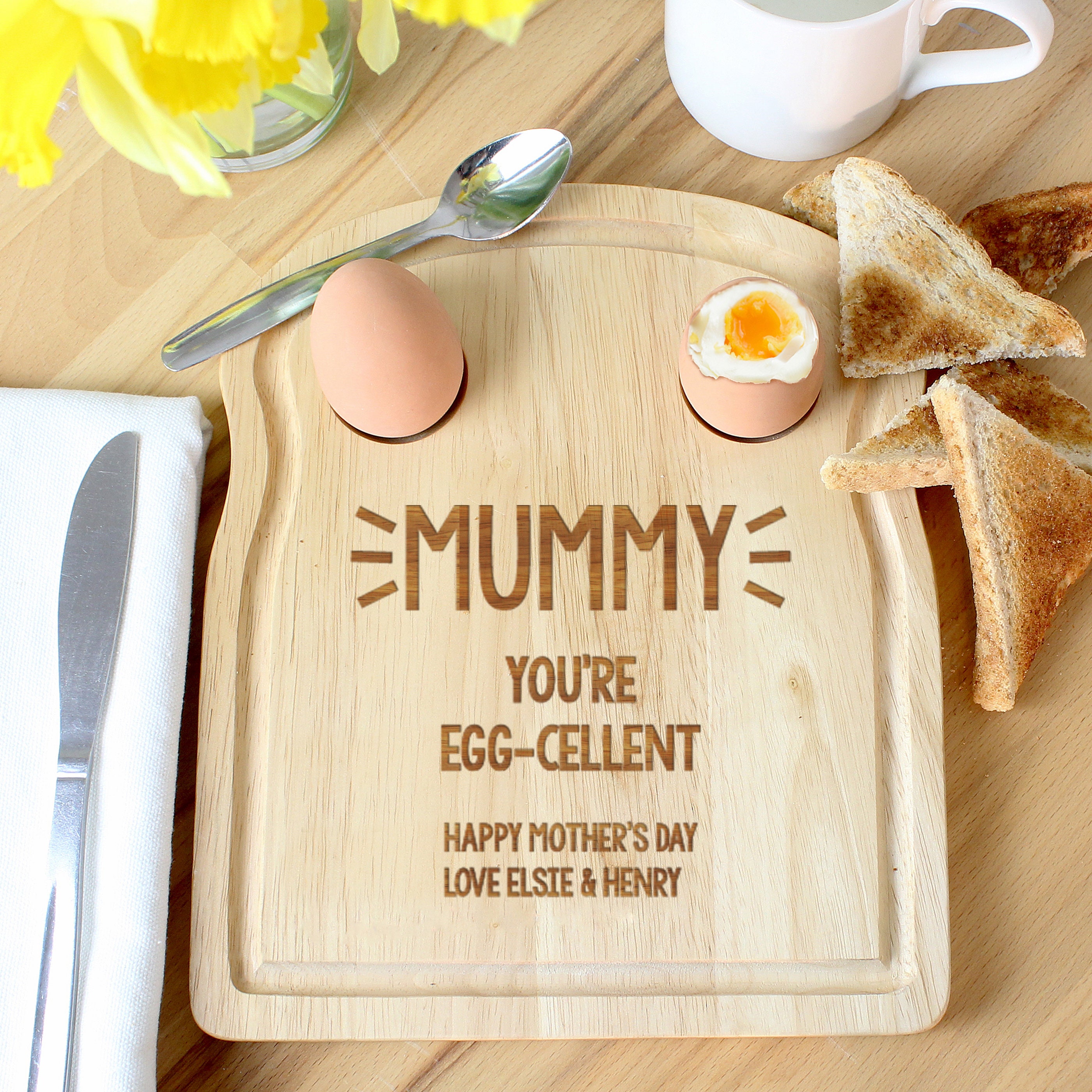 Personalised Dippy Egg & Toast Board - Etsy