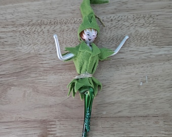 De Carlini Flying Peter Pan Italian Glass Ornament