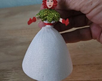 Patience Brewster Mini Rose Fairy Krinkles Ornament