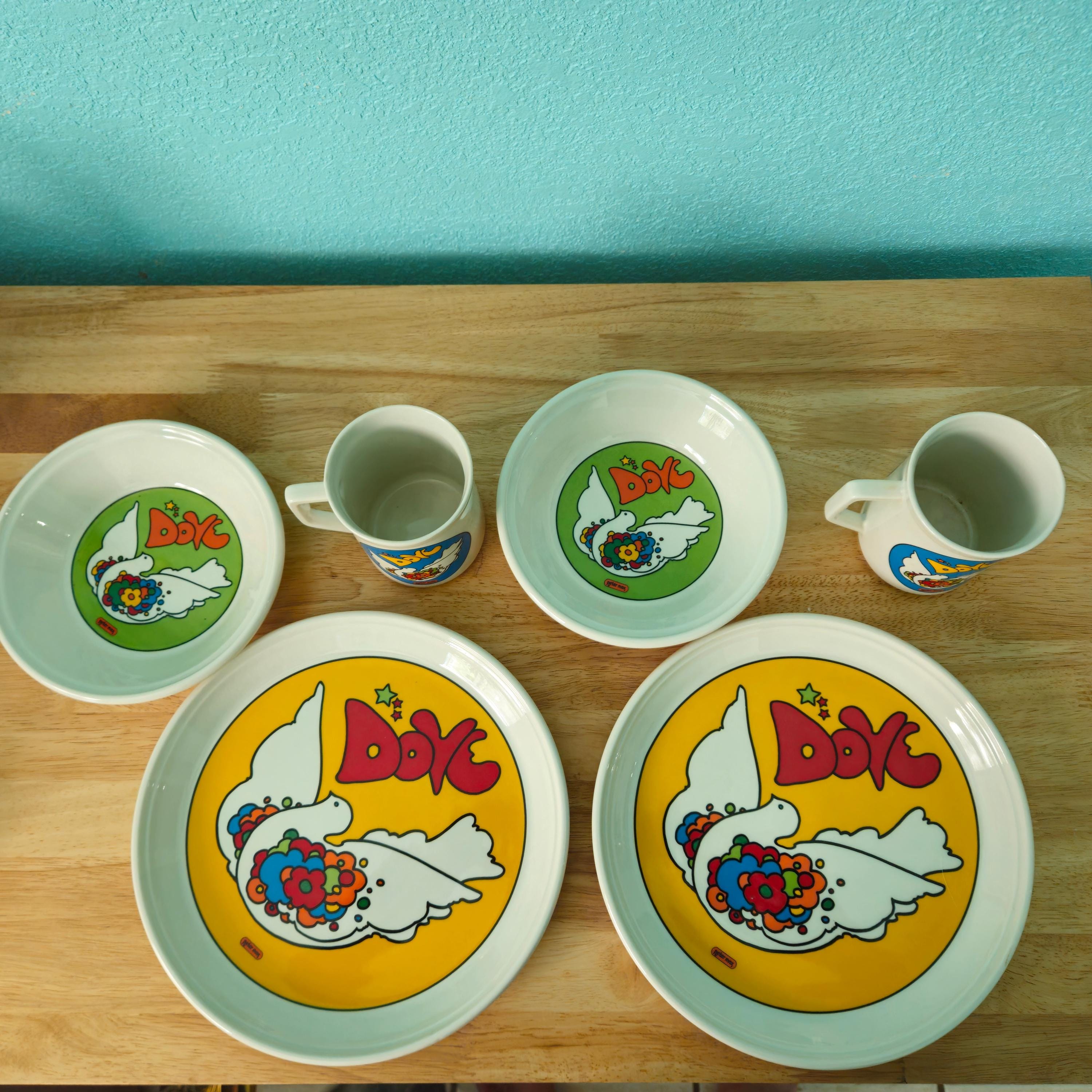 Peter Max Plates - Etsy