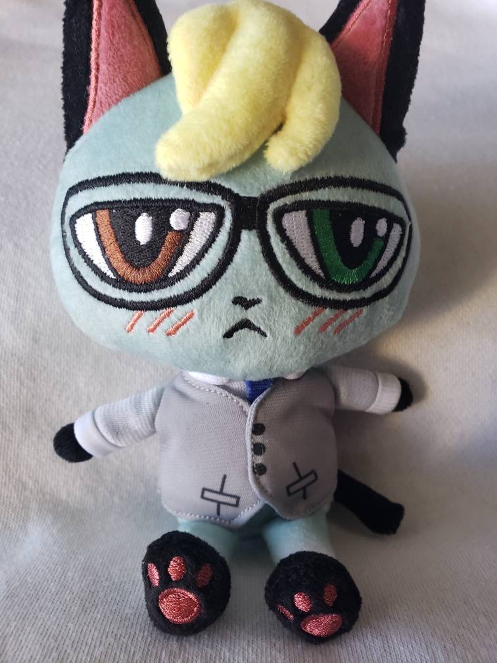 Animal Crossing Raymond Plush INSTOCK | Etsy