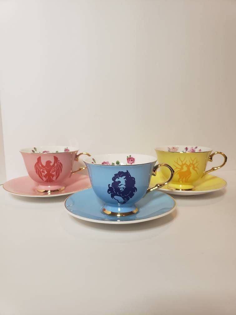 Fire Emblem Three Houses Themed Tea Cups Etsy
