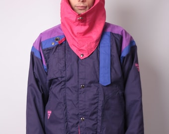 1990s Eddie Bauer EBTEK Gore-tex Hooded Jacket | Womens Small Zip