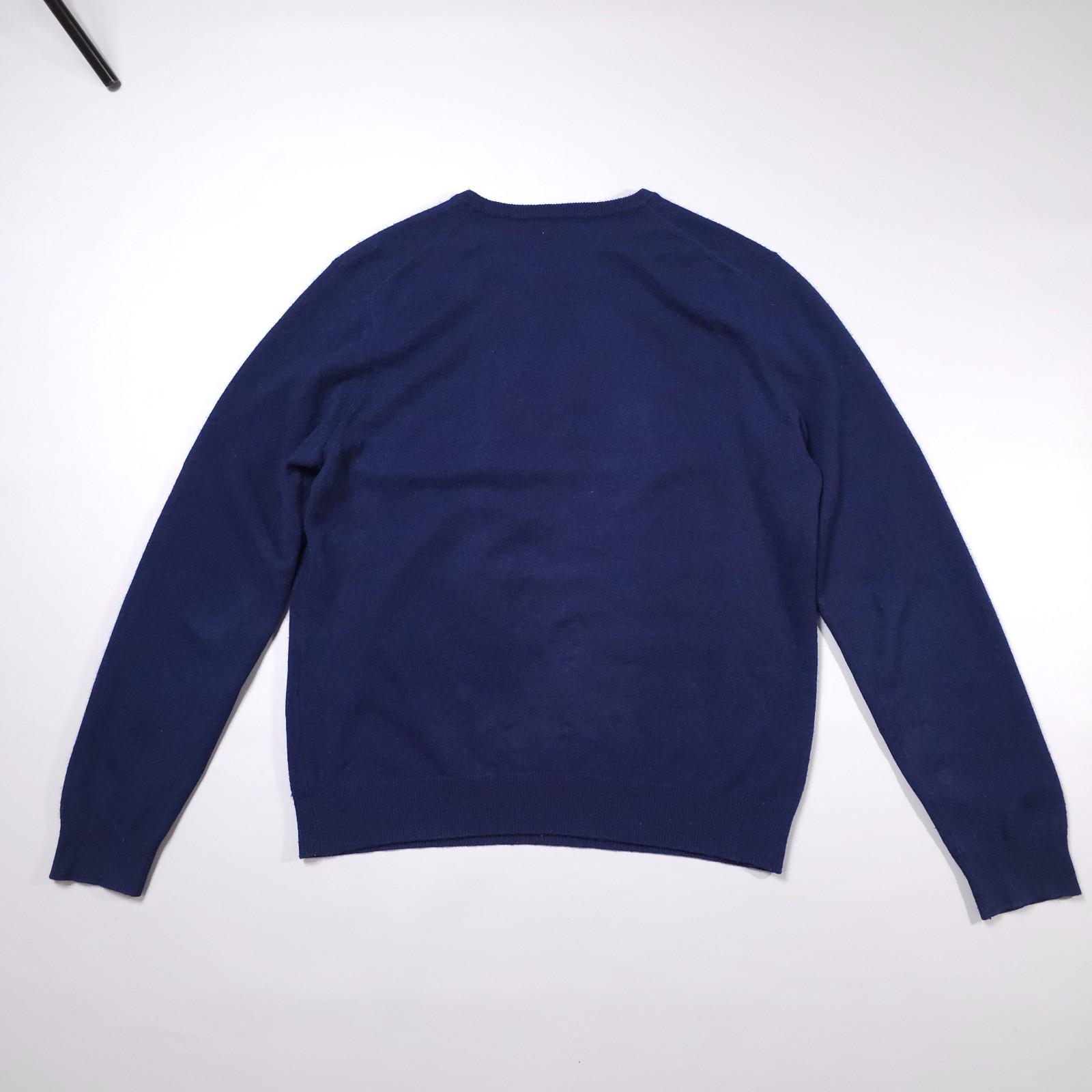 マロ オプティマム 100% カシミア セーター クルーネック メンズ L 