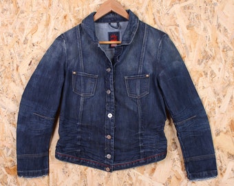 Veste en jean Le Jean De Marithe Francois Girbaud Y2K Femme