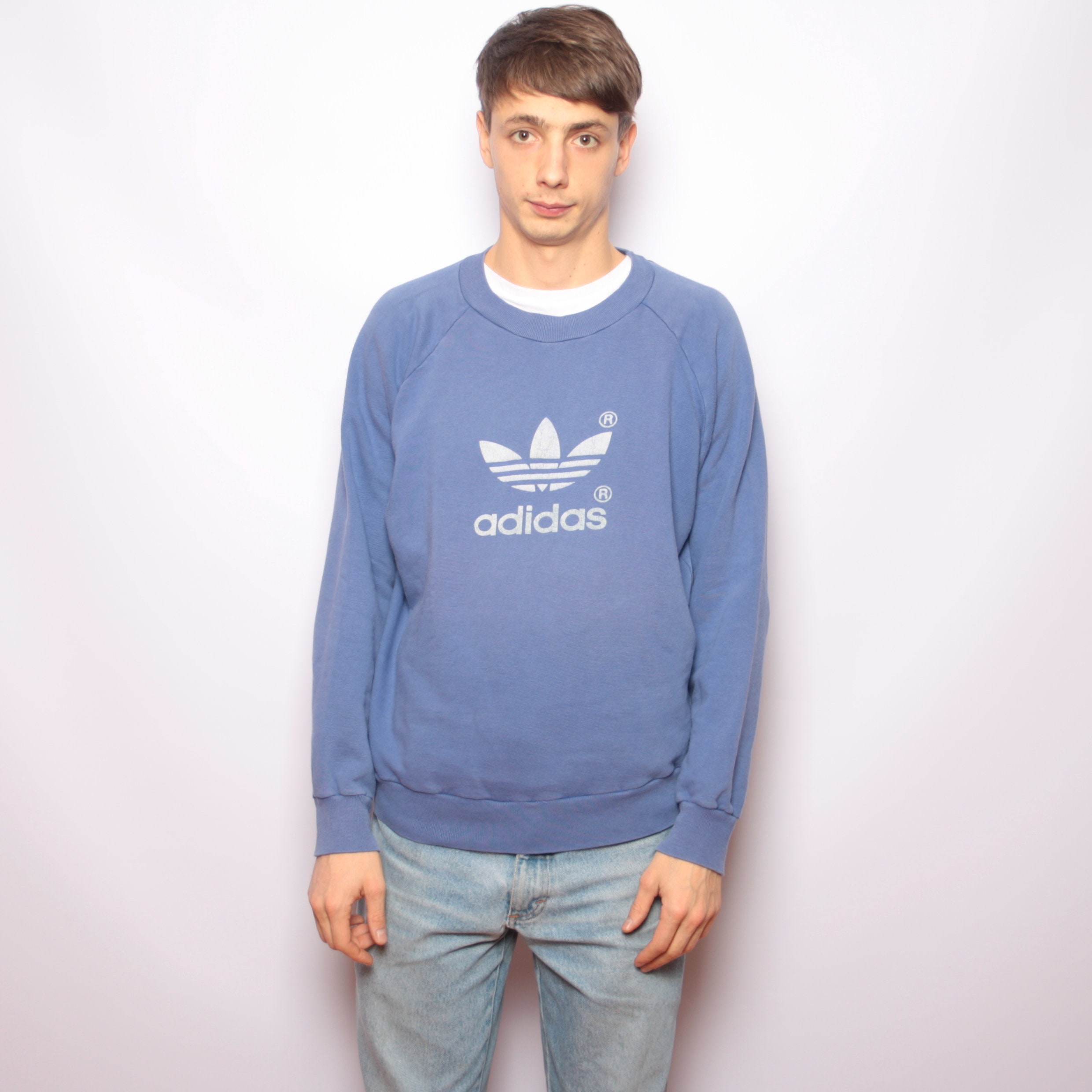 Винтажный свитшот 80s adidas