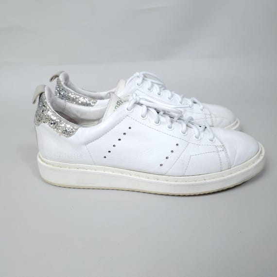 Golden Goose Starter Sneakers Leather Glitter Women EU 40 US 10 ,Duties Paid(USA)