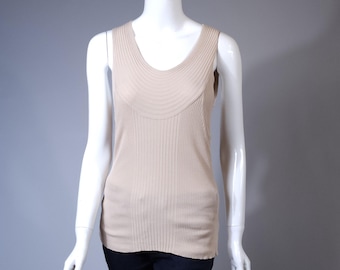 Vintage 90's Y2K Jean Paul GAULTIER Maille Sheer Mesh Lettuce Hem