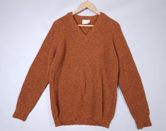 Eric Bompard 100% カシミア セーター Vネック メンズ サイズ XL
