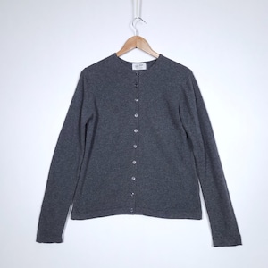トップス 80's \"Peter Scott\" COTTON CARDIGAN BLACK 80's 