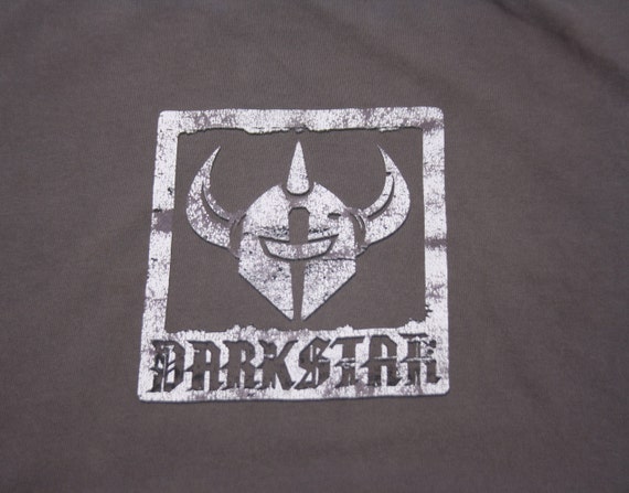 Vintage 90s Darkstar Skateboards T-shirt Mens siz… - image 1