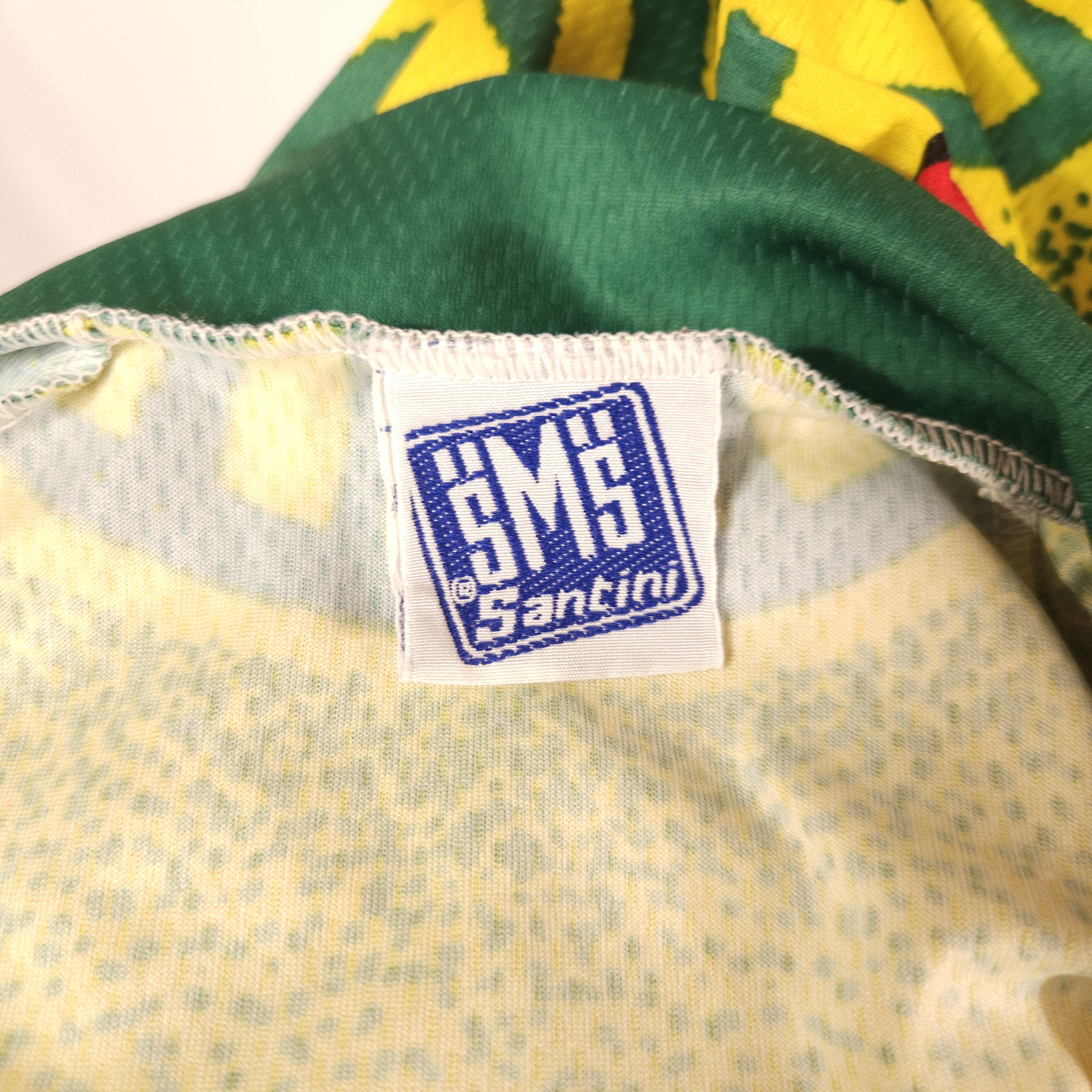 Maillot Cyclisme Vintage Santini - Équipe SMS Team Polti - Ancien Cycliste