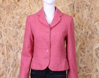 vintage Laura Ashley Tweed Blazer Laine taille M