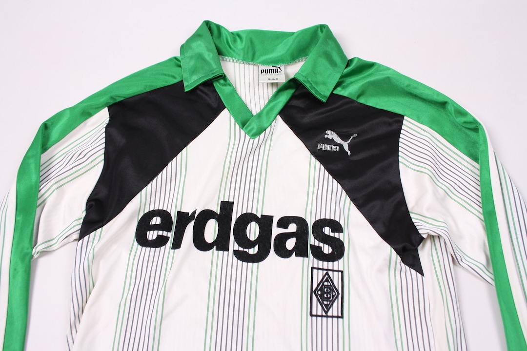 Vintage 1987-89 Borussia Monchengladbach Jersey Puma West Germany
