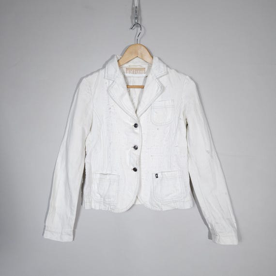 ジョン・ガリアーノ ジーンズジャケット 楽天市場】ジョンガリアーノ JOHN GALLIANO レディース アウター