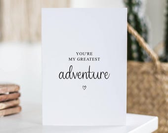 Carte D'anniversaire En Bois Pour Couple - Cadeau Romantique Puzzle Personnalisable Pour Mari/femme