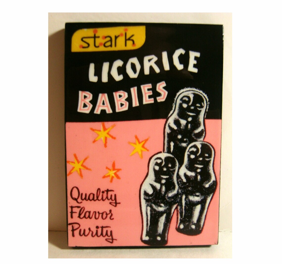 Licorice Babies Candy Fridge Etsy