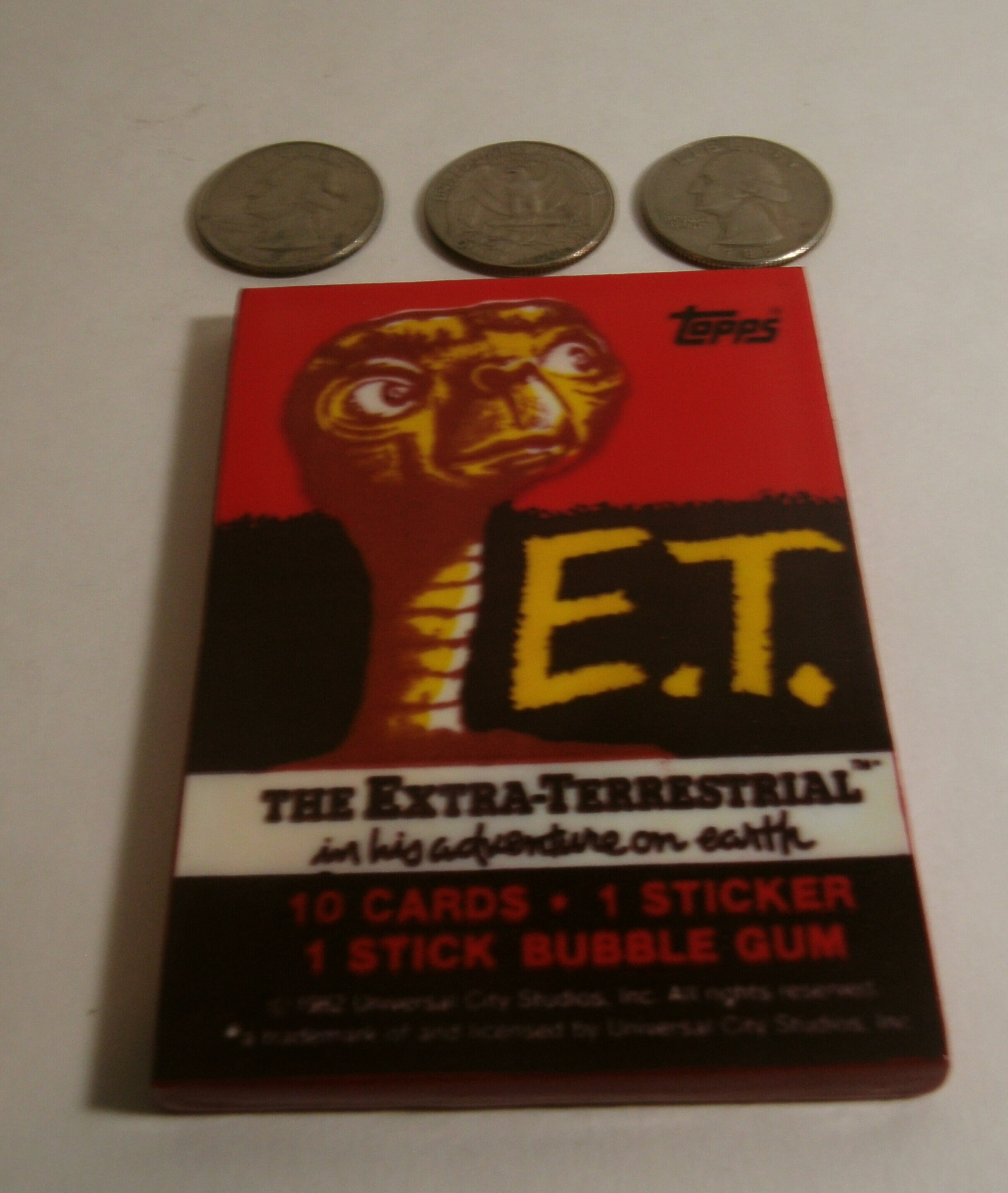 E.T. Bubble Gum Trading Cards Fridge Etsy
