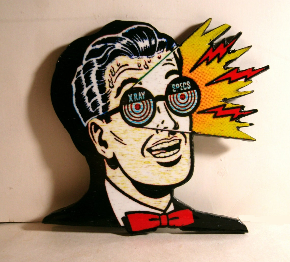 XRay Specs Comic Book Ad Giant Fridge Etsy