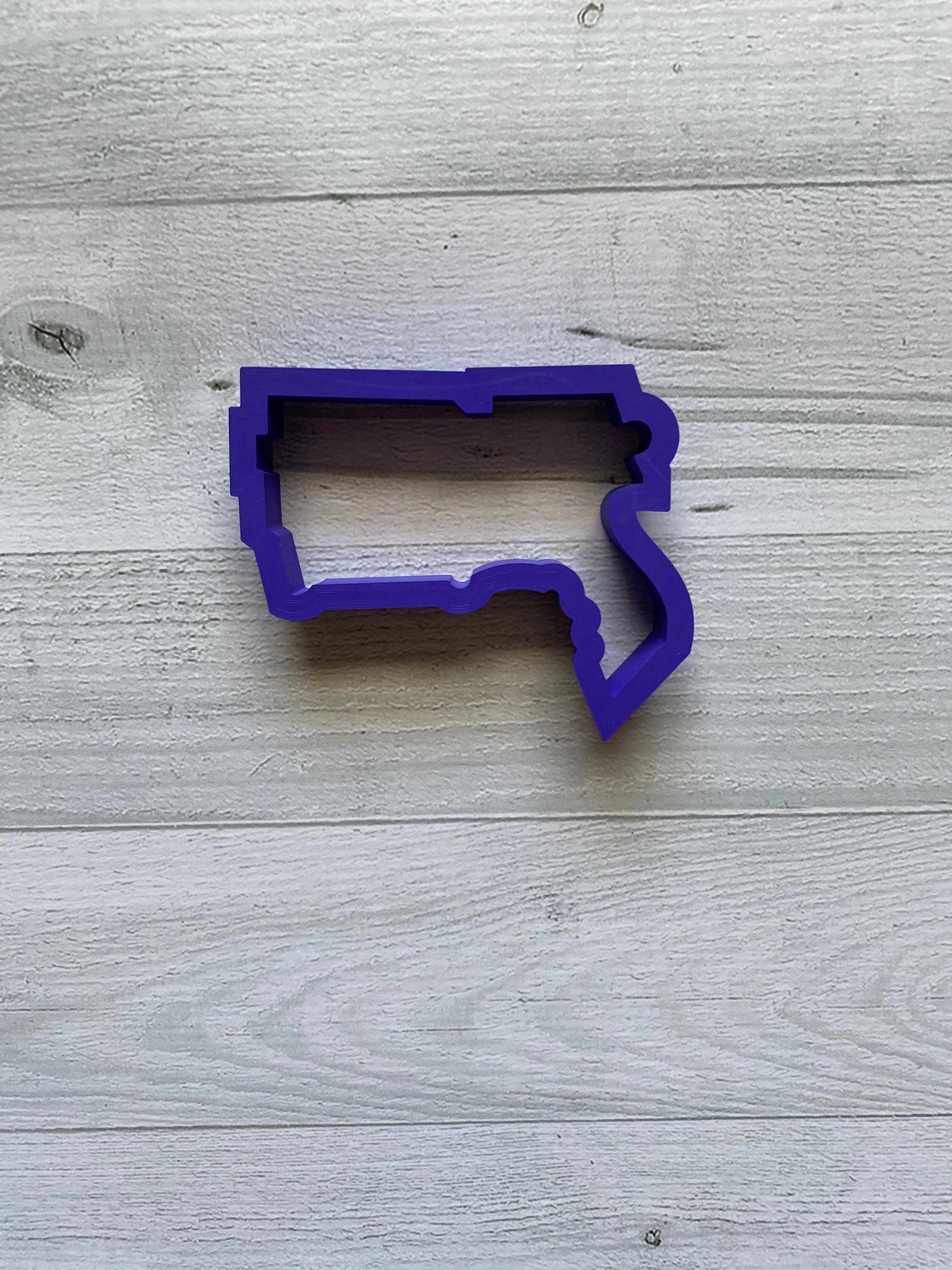 Nerf Logo 101 Cookie Cutter