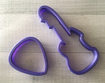 Guitar Cookie Cutter Set