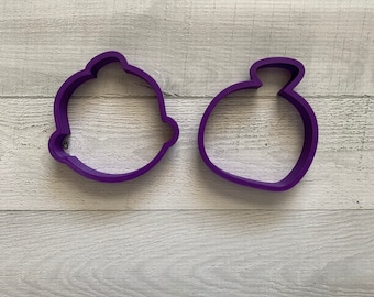 Baby and TV Cookie Cutter Set