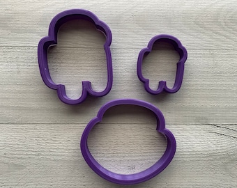 Crewmate. Among Us Cookie Cutter. Astronaut Gamer Cookie Cutter