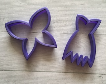 Fairy Dress and Wing Cookie Cutter Set