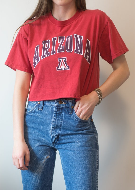 cropped vintage tee