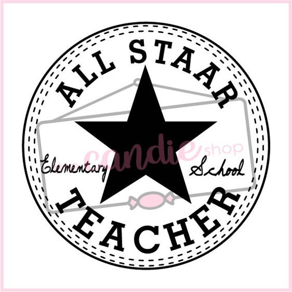ALL STAAR Elementary School TEACHER Texas svg, jpg