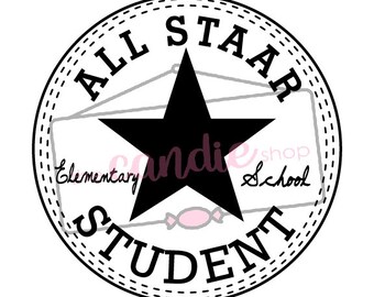 ALL STAAR Elementary School STUDENT Texas svg, jpg