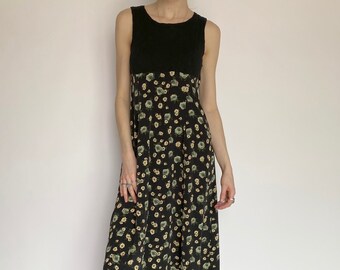 Vintage Floral Dress (M)
