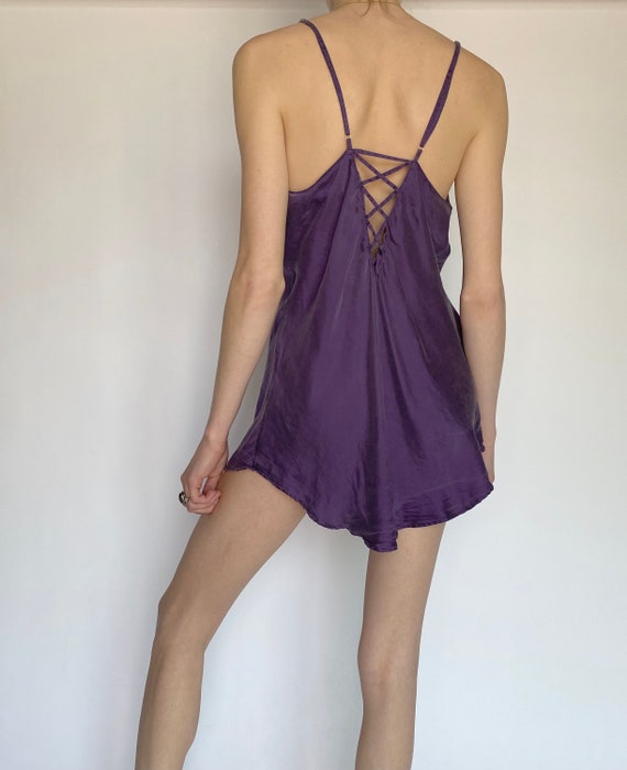 Vintage Lingerie LaSenza Silk Dress (M) - image 7