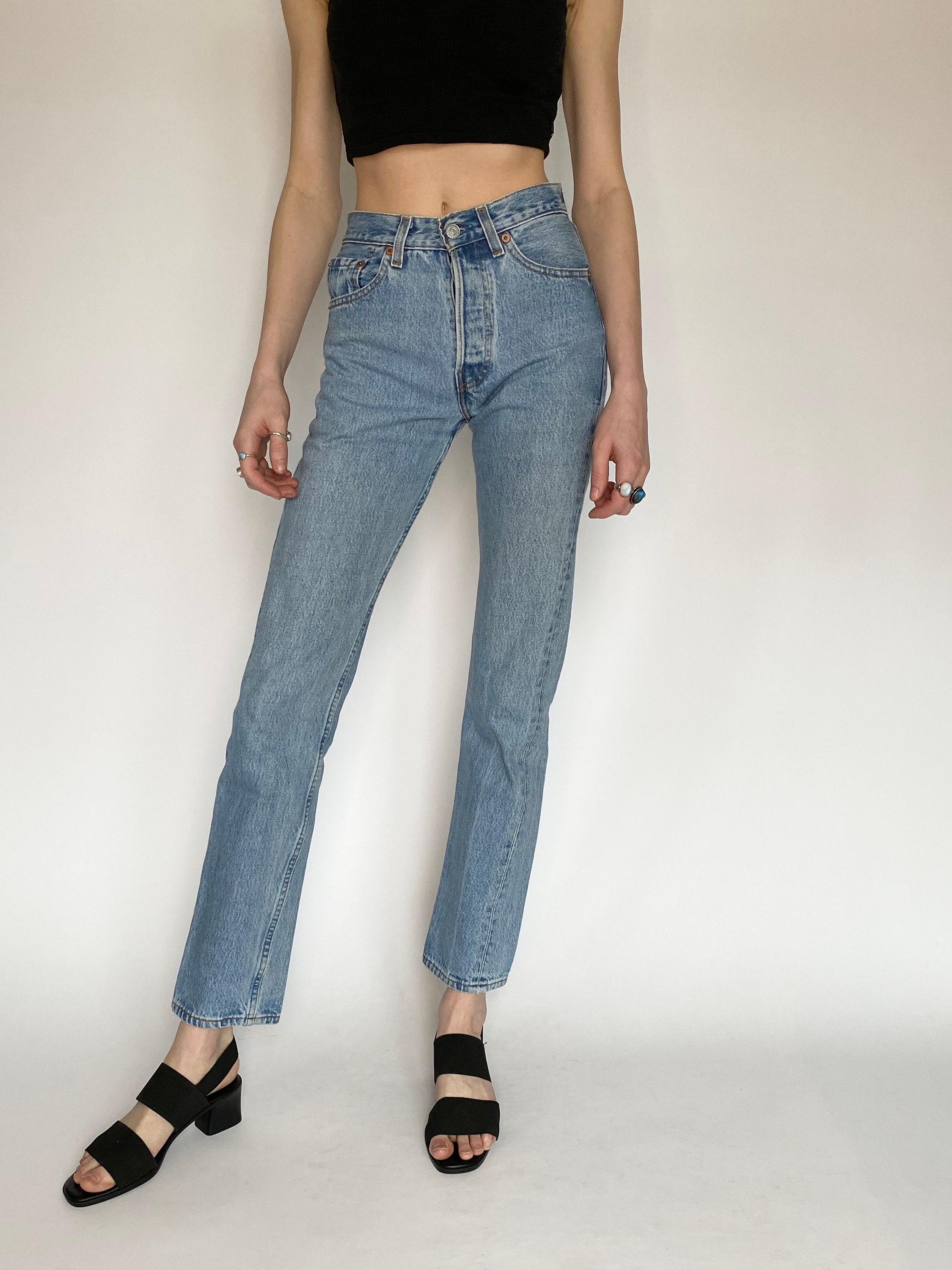 Vintage LEVI Jeans 25W32L - Etsy