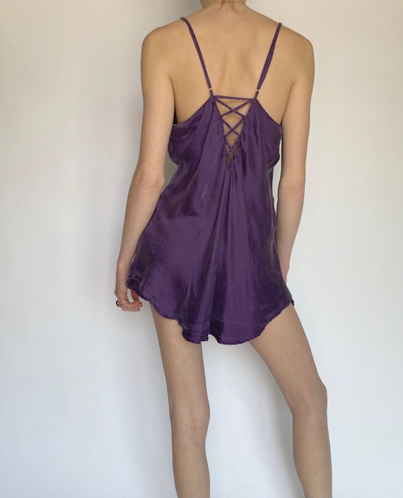 Vintage Lingerie LaSenza Silk Dress (M) - image 10