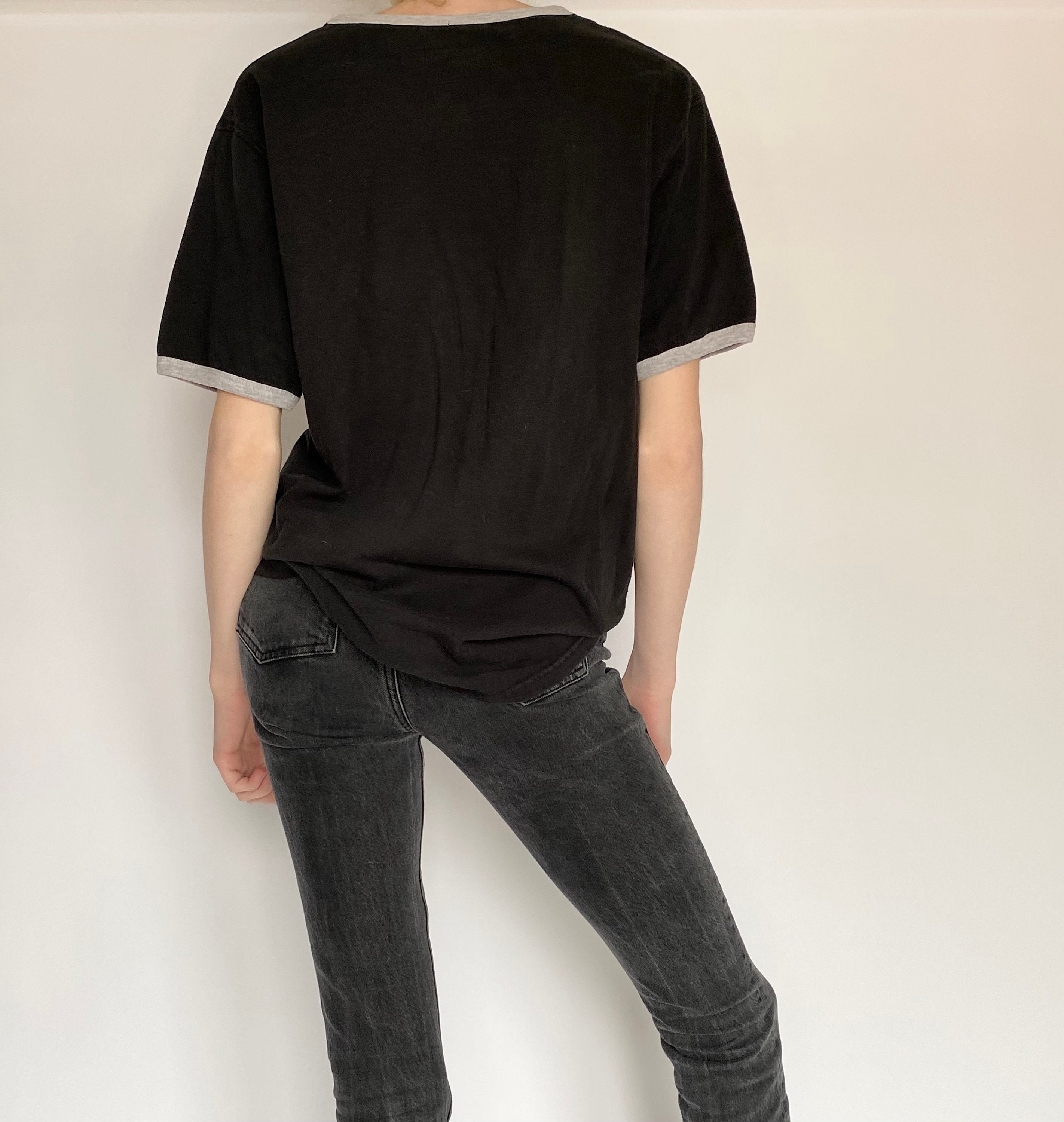 womens black levi t shirt