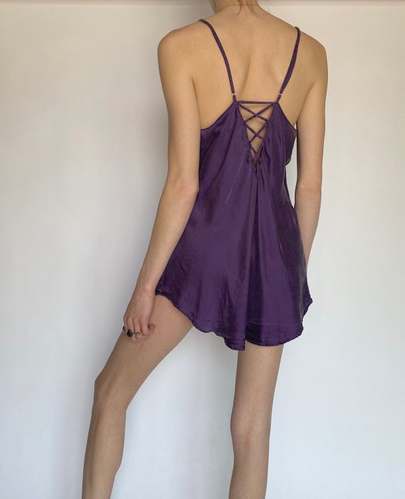 Vintage Lingerie LaSenza Silk Dress (M) - image 6