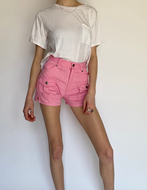 Vintage Pink Shorts - BONJOUR Denim (XS-S) - image 4