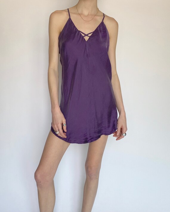 Vintage Lingerie LaSenza Silk Dress (M) - image 5