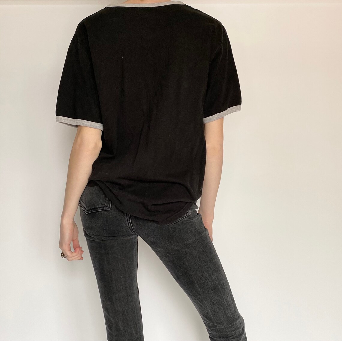 womens black levi t shirt