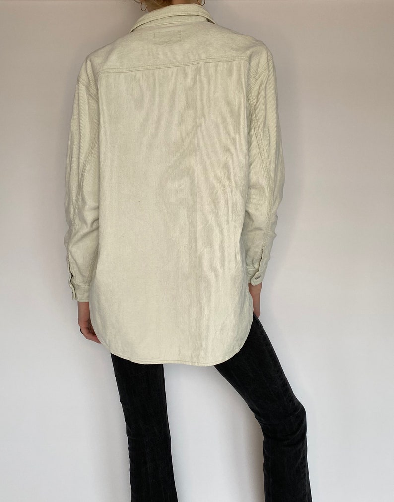 M Vintage Corduroy Cream Jacket