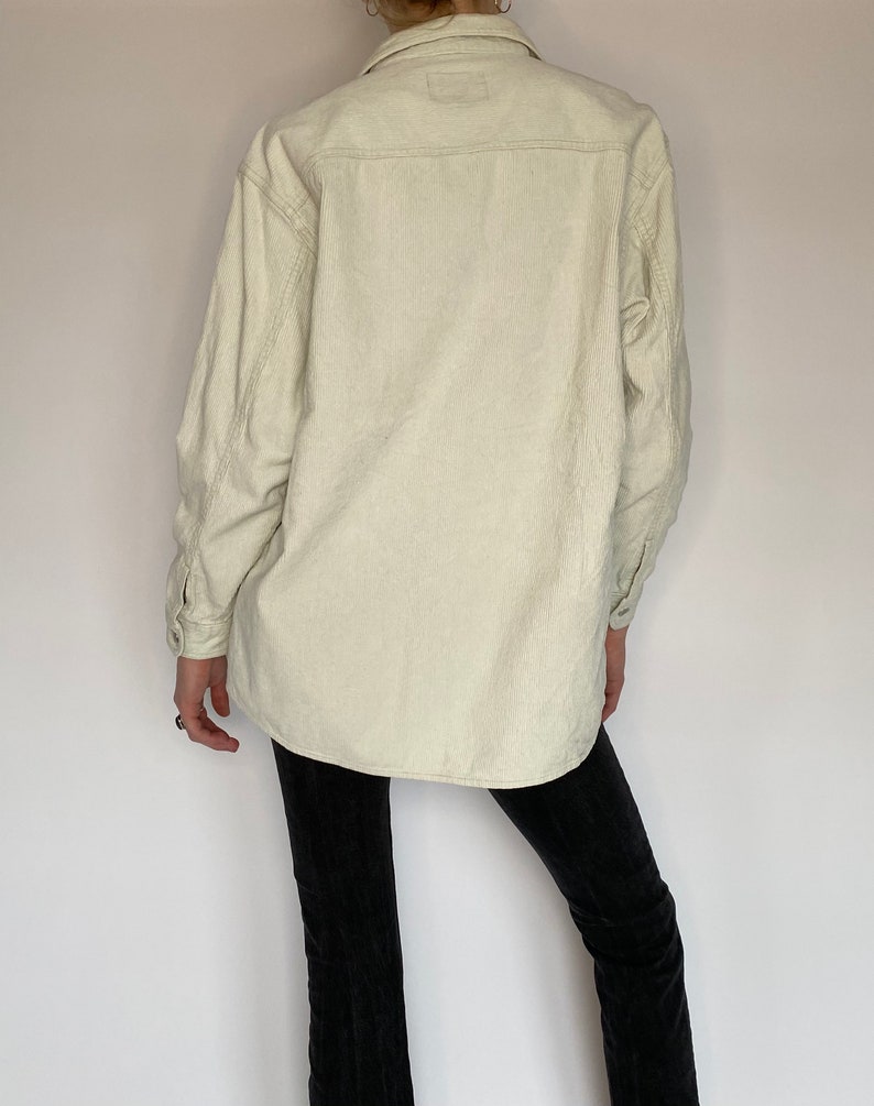 M Vintage Corduroy Cream Jacket