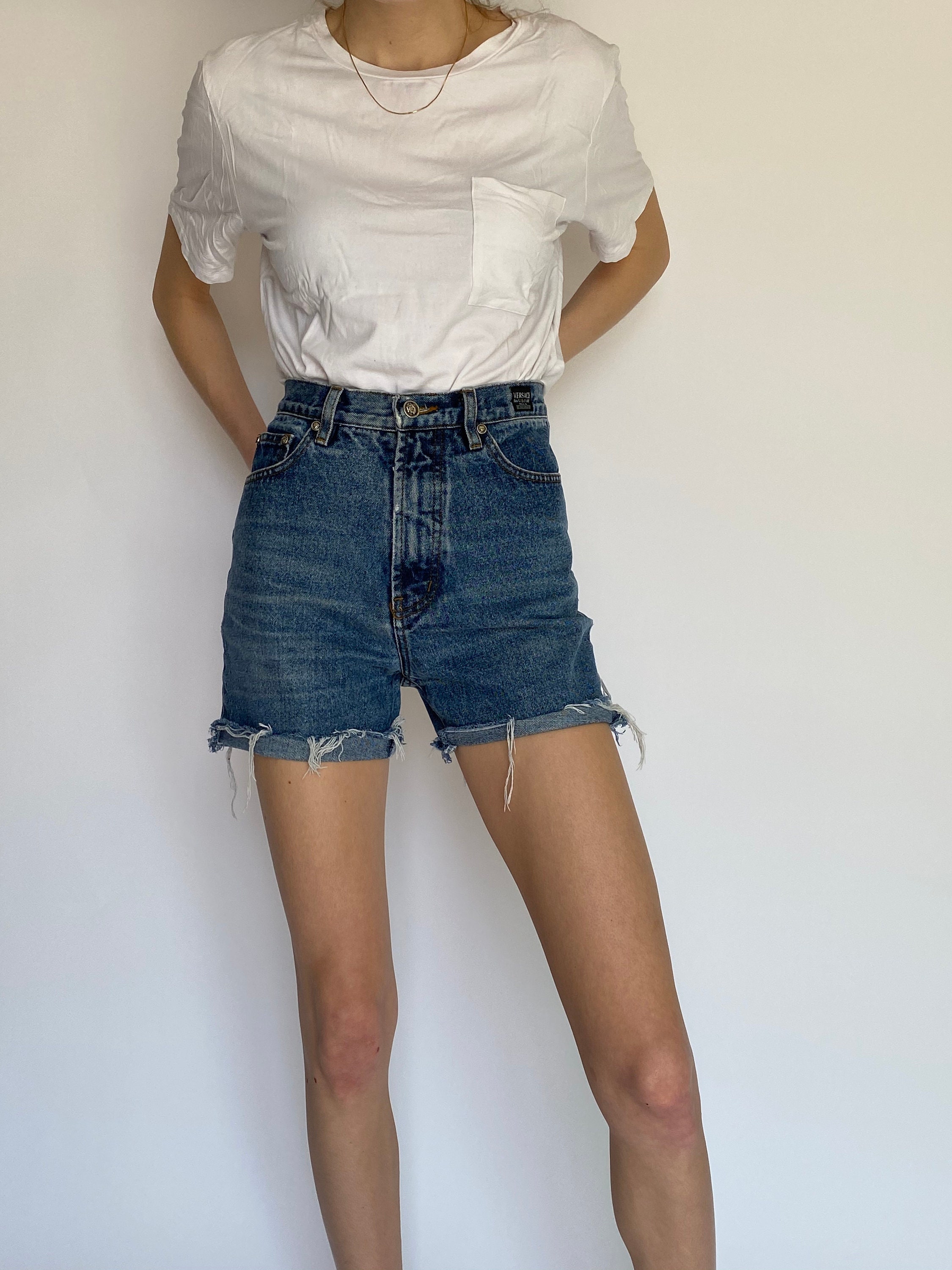 【関税&送料込】Versace Denim Shorts Versace - Denim shorts