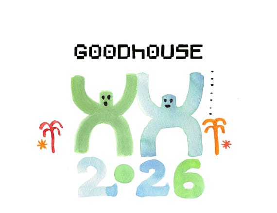 Goodhouse 2026 Calendar