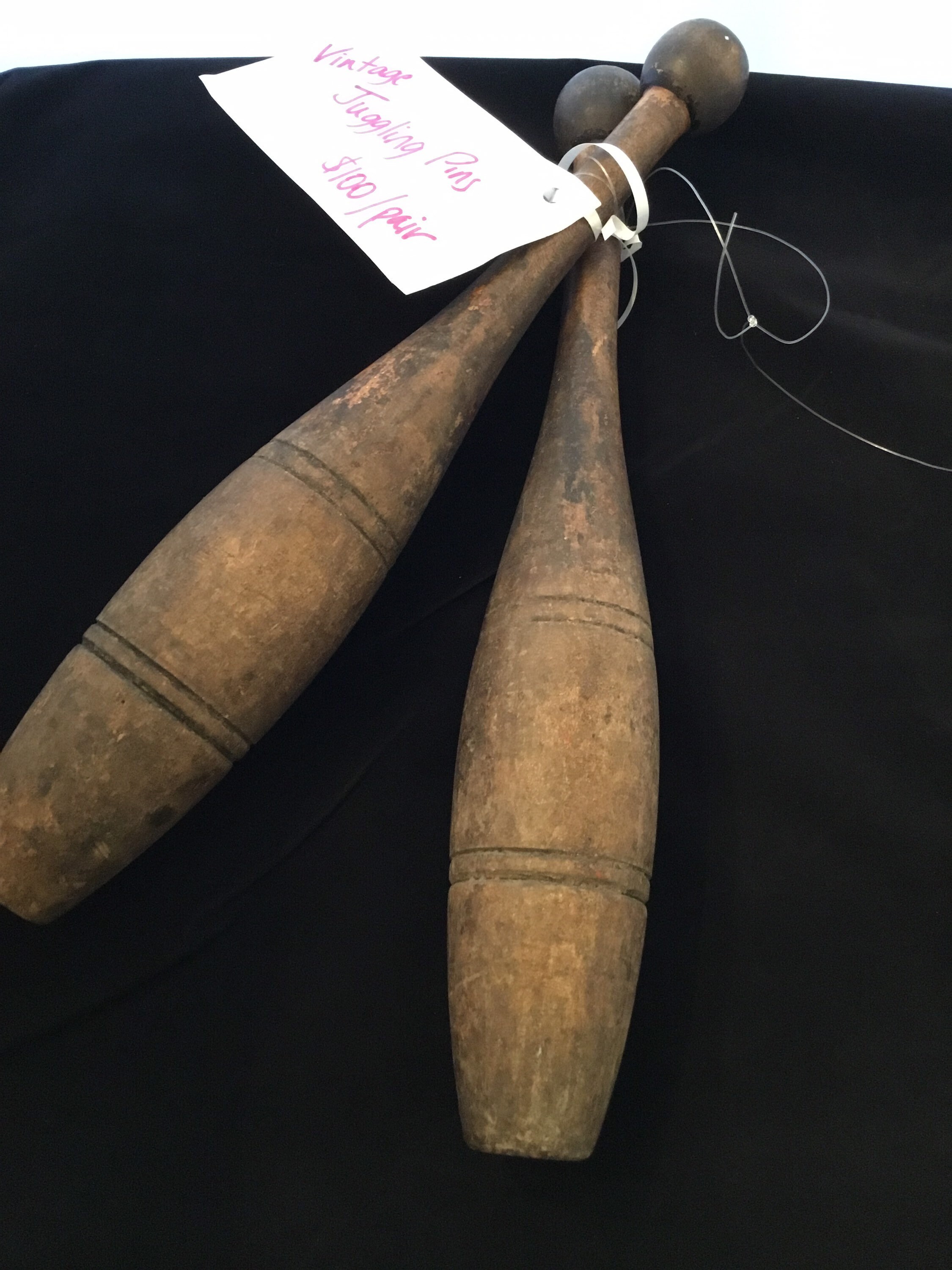 Vintage Pair of Juggling Pins 14 Etsy